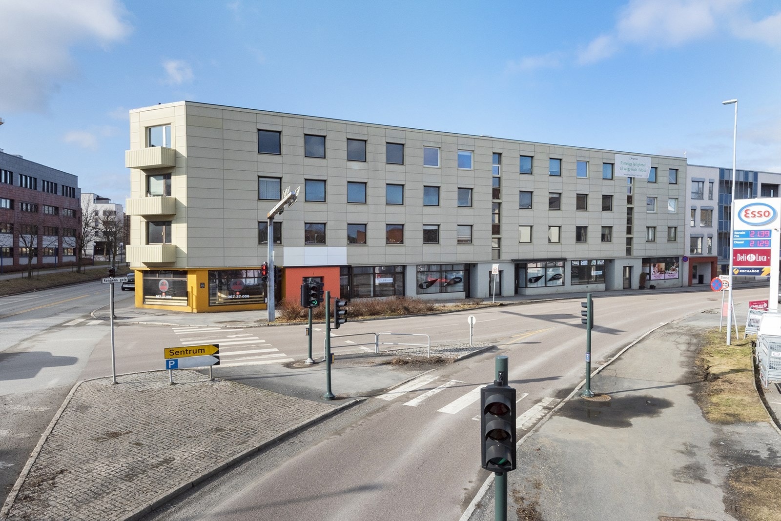 Leiligheten ligger i 2.etasje Galleribilde