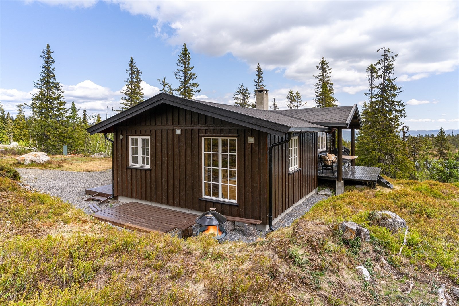 Velkommen til Trytetjønnlie 14 på Vegglifjell Nord. Galleribilde