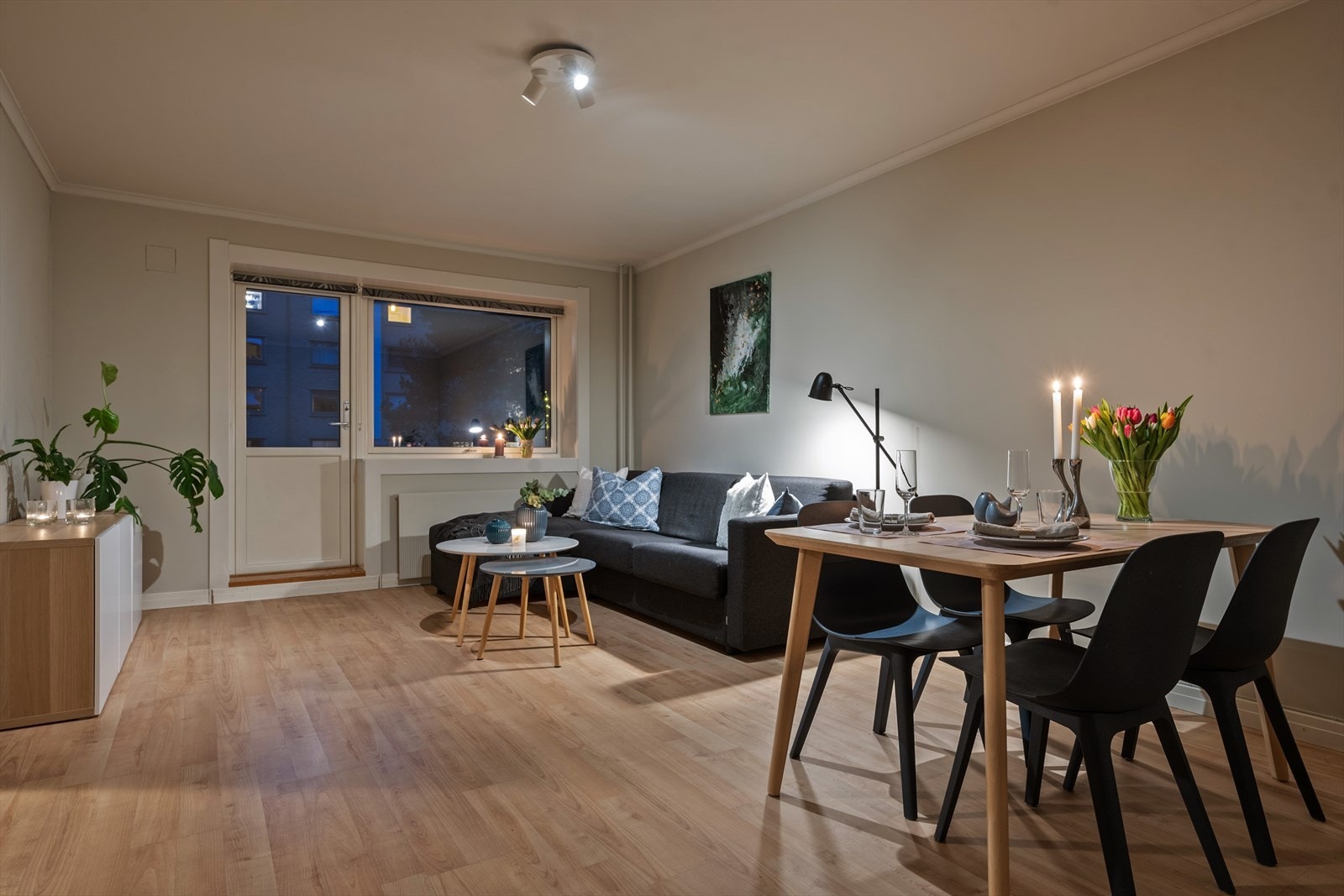 Stemningsbilde kveld. Galleribilde