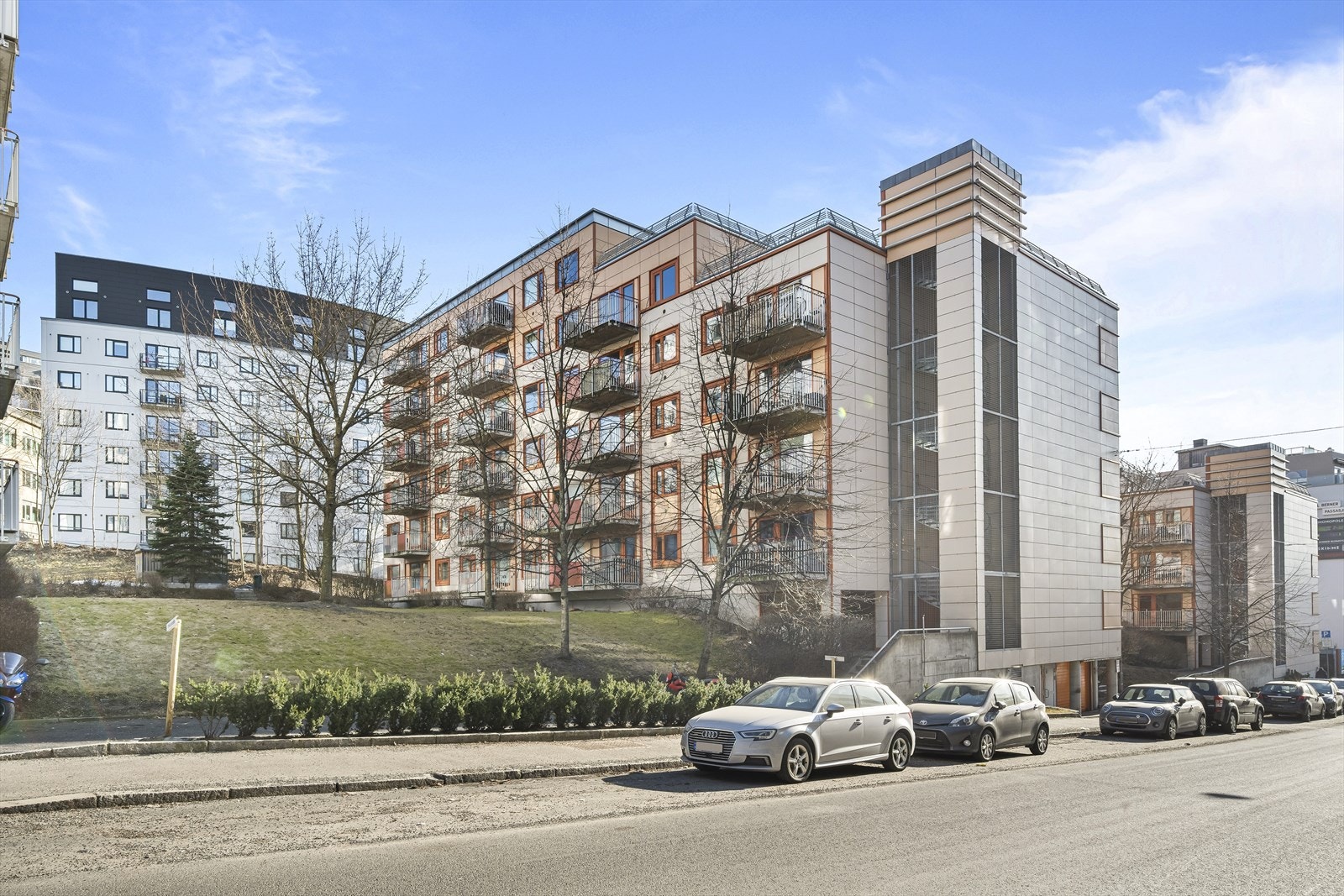 Borettslaget består av 237 andelsleiligheter. Galleribilde