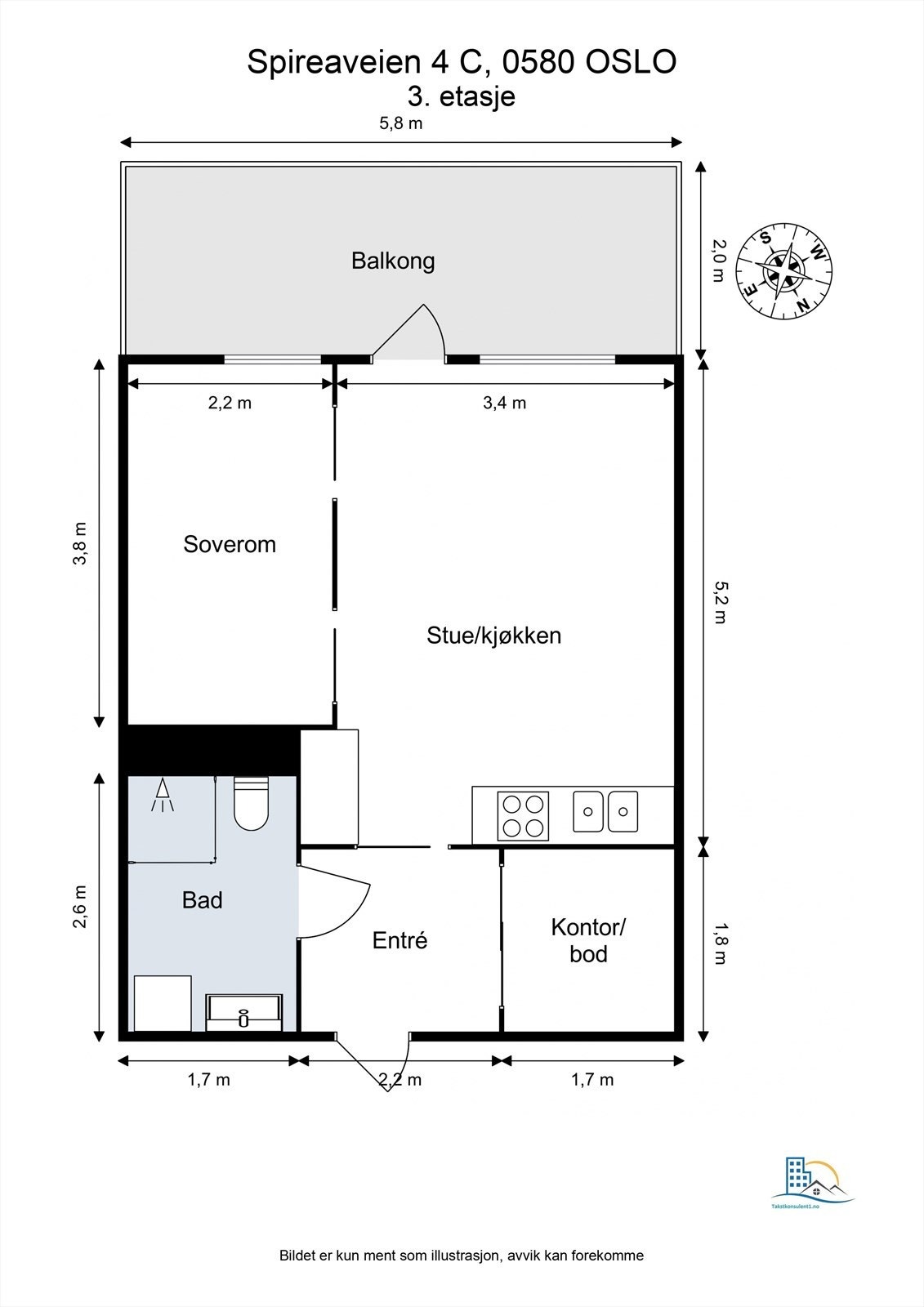 - Plantegning til orientering - Galleribilde