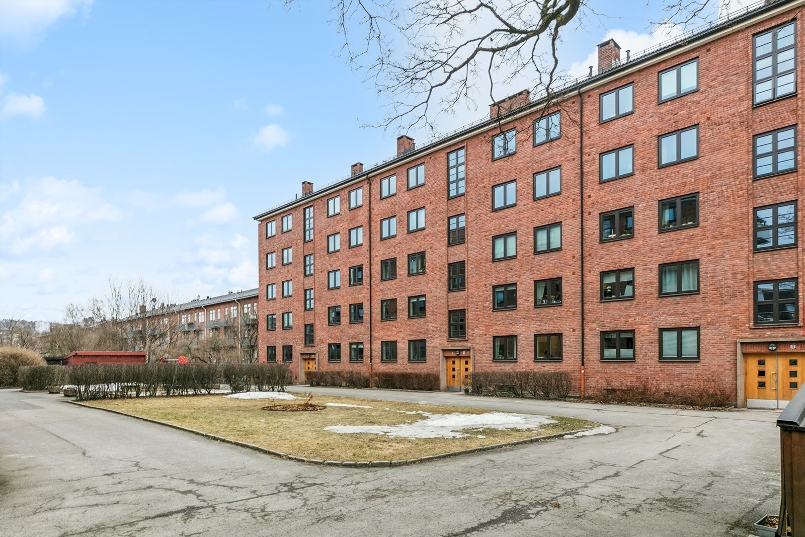 Stille og rolig borettslag på Bjølsen med Oslo kanskje koseligste adesse Galleribilde