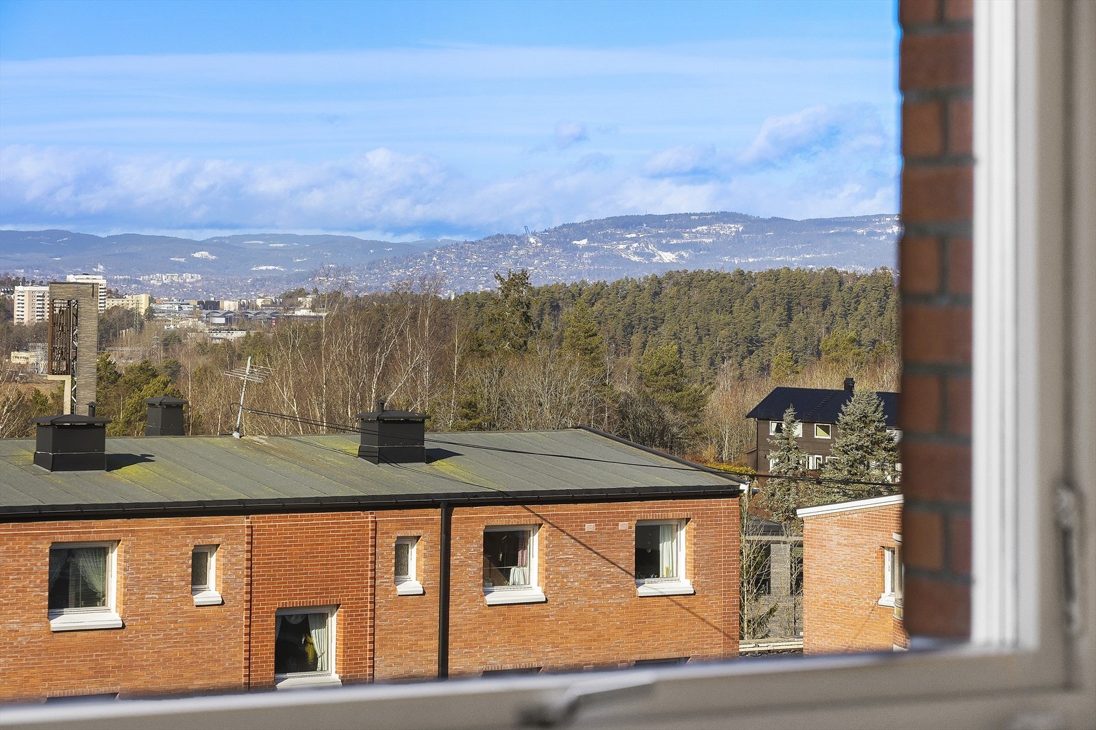 Fantastisk utsikt fra stuen. Galleribilde