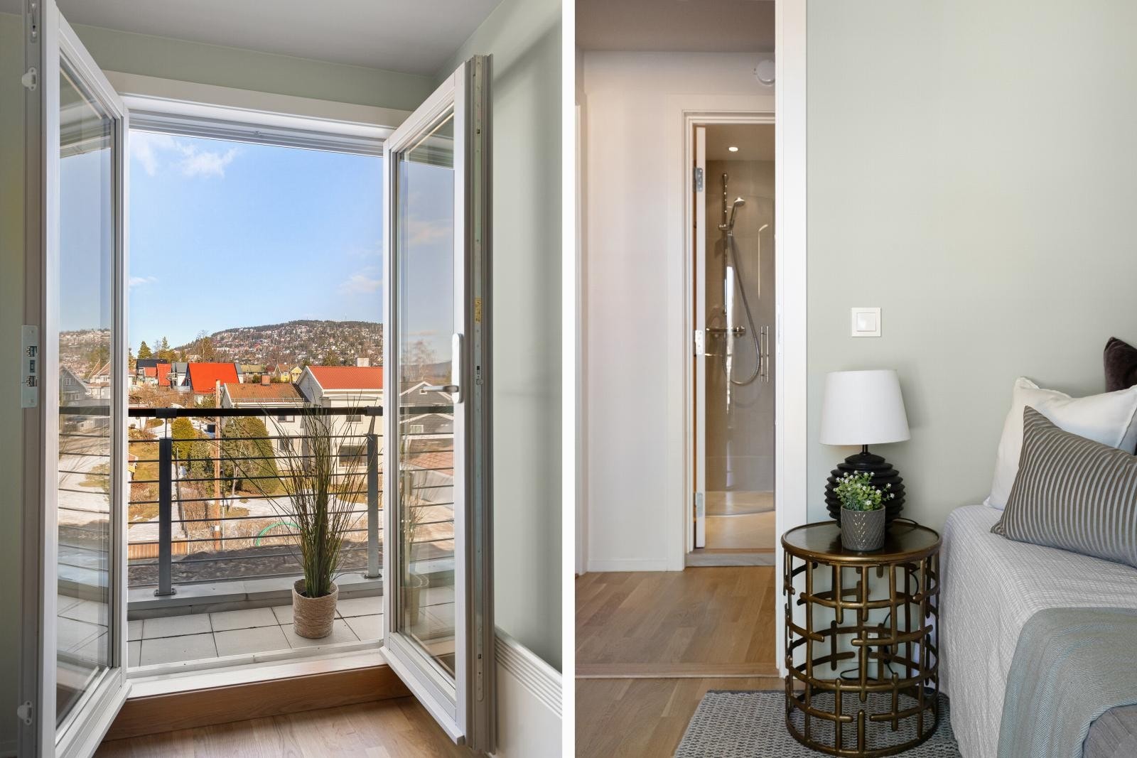 Utsikt fra soverom nr. 2. Galleribilde