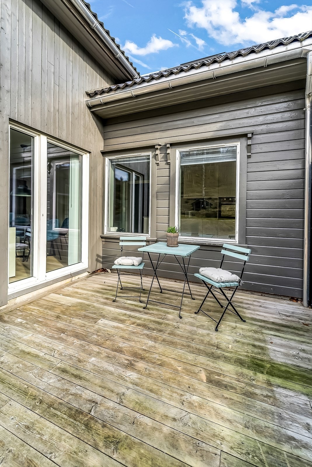 Uteplass ved hybeldelen Galleribilde