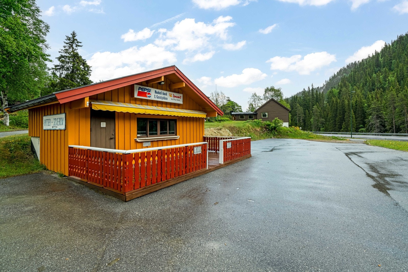 Kiosk. Galleribilde