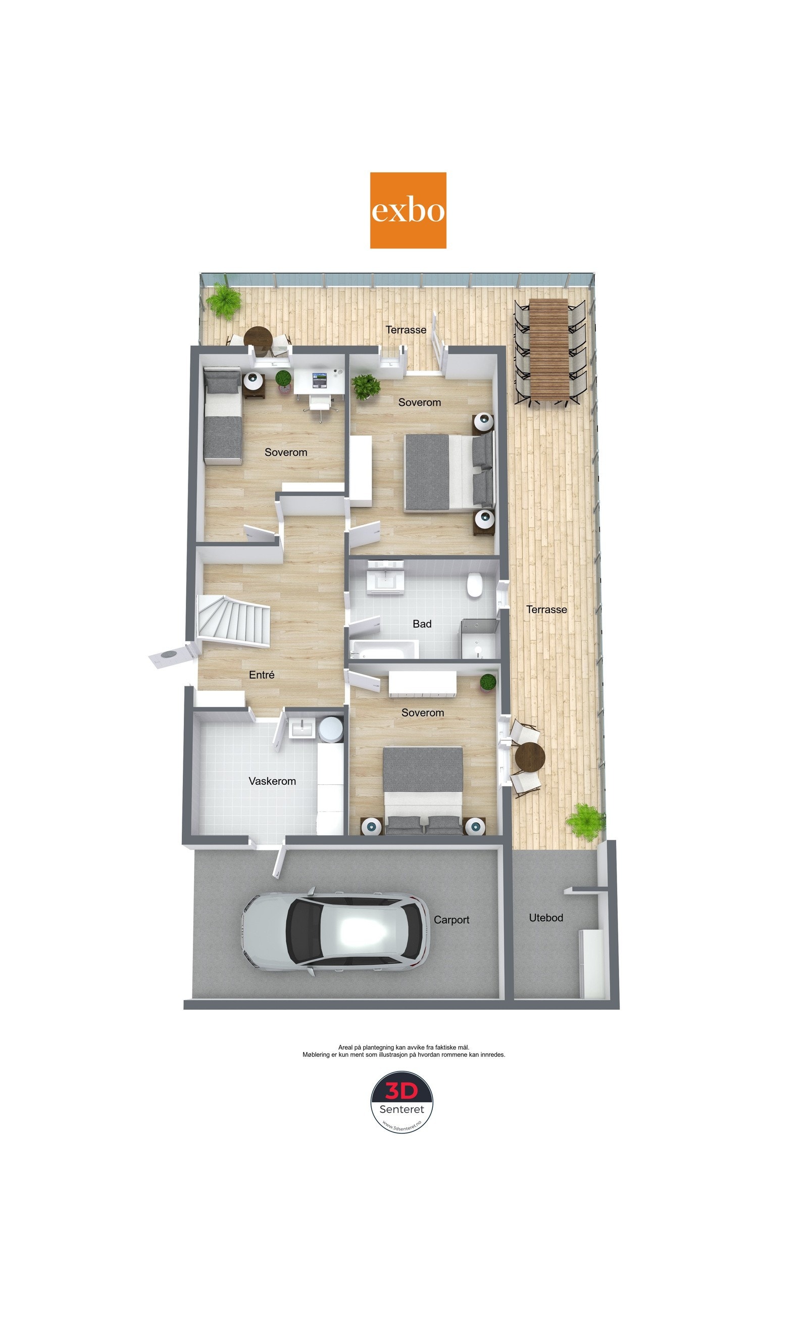 Plantegning 1.etasje. Galleribilde