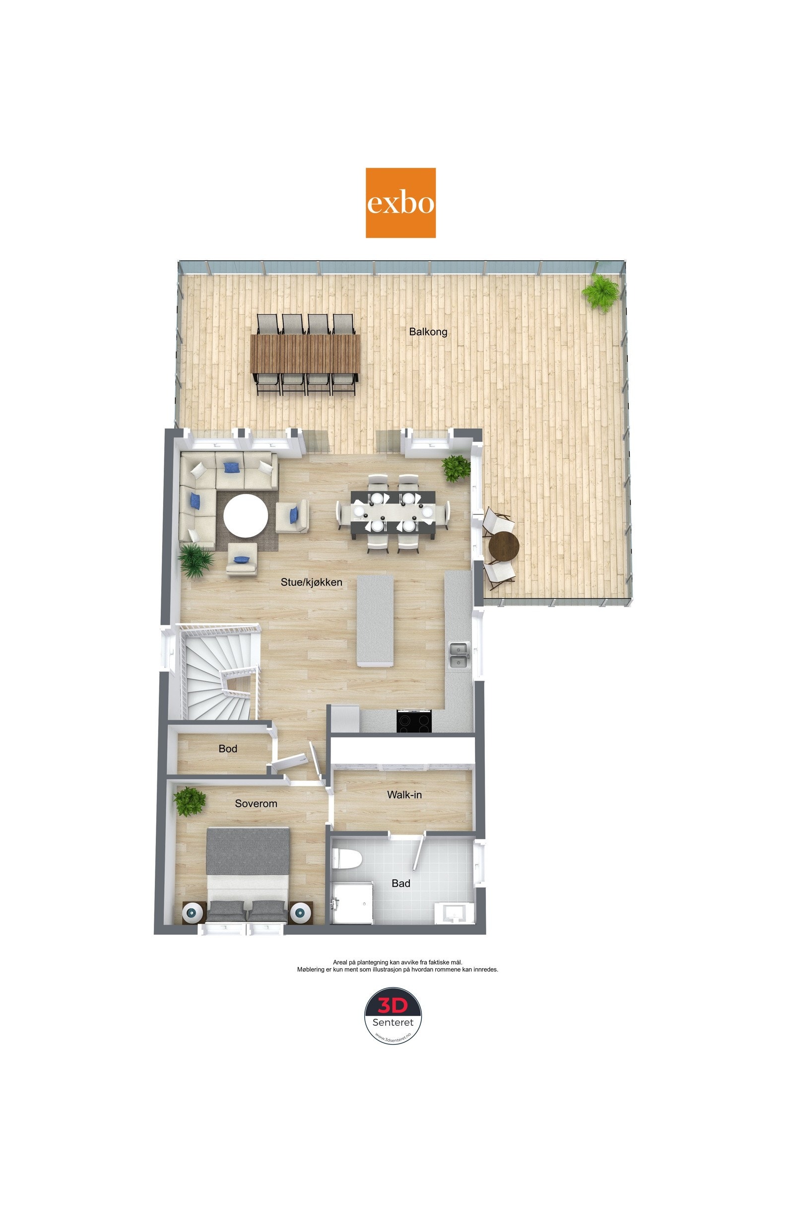 Plantegning 2.etasje. Galleribilde