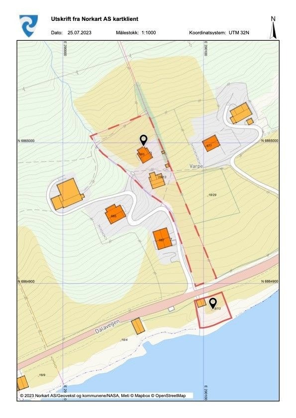 Teigen for våningshus og driftsbygninger Galleribilde