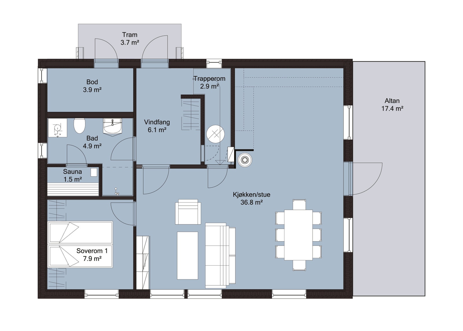 Plan 1.etg Galleribilde