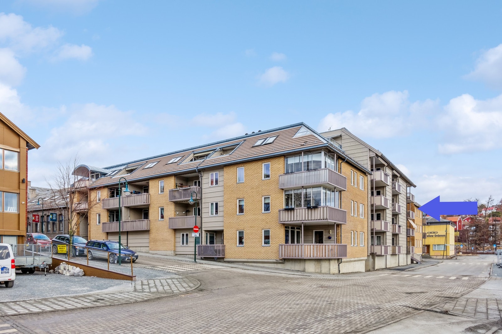 Leilighet midt i Levanger sentrum med heis og parkeringsplass. Galleribilde