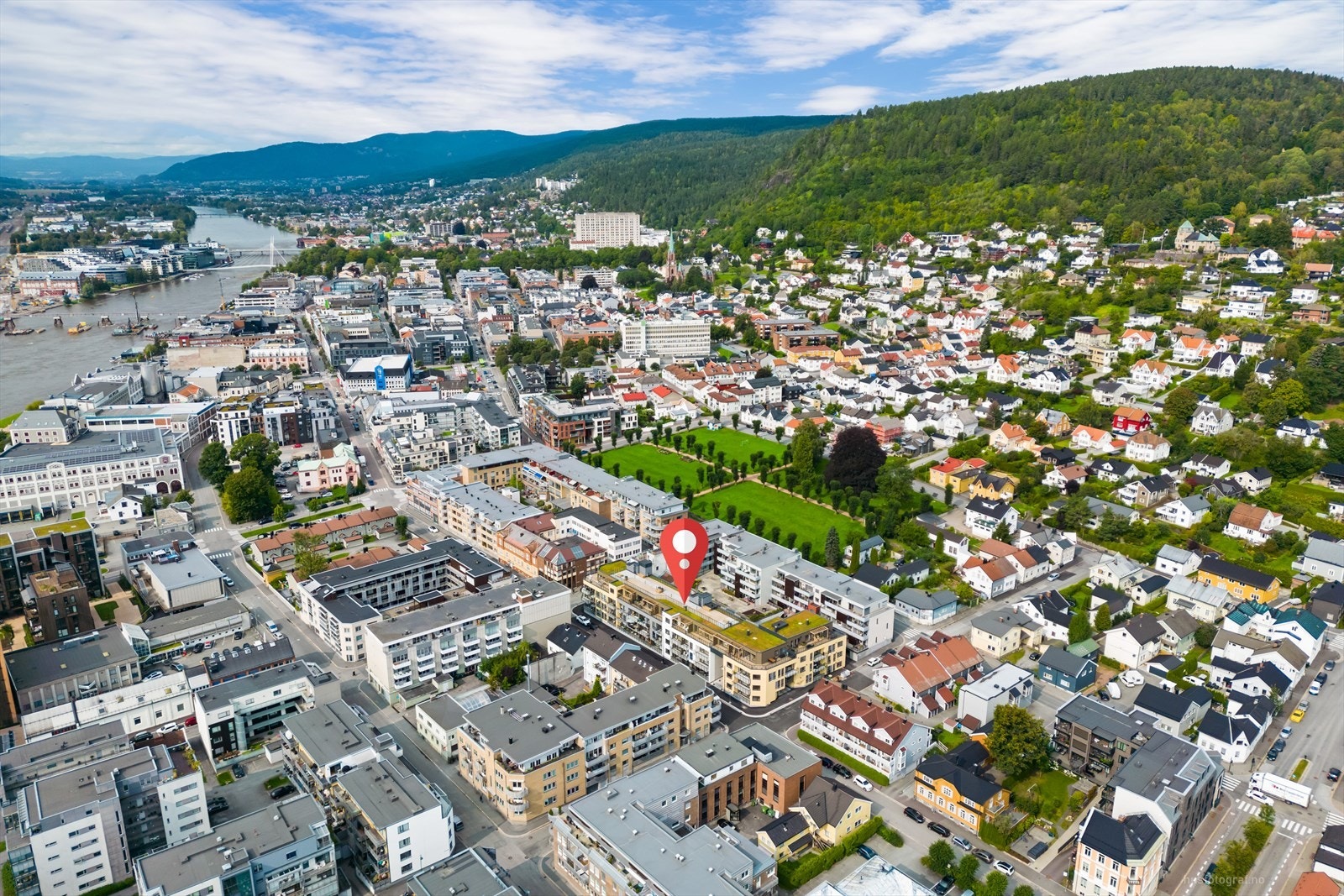 Like bak St. Halvardkvartalet, ligger Bragernesåsen med flotte turmuligheter på milevis av merkede turstier. Galleribilde