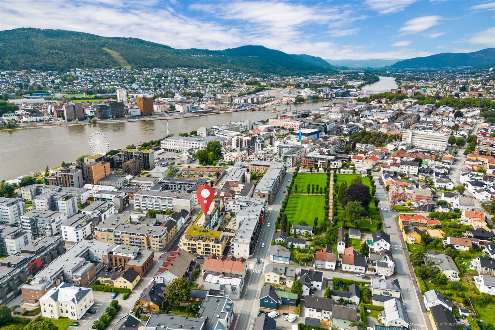 Nærheten til Oslo gjør at mange som bor i Drammen velger å jobbe i hovedstaden. Galleribilde