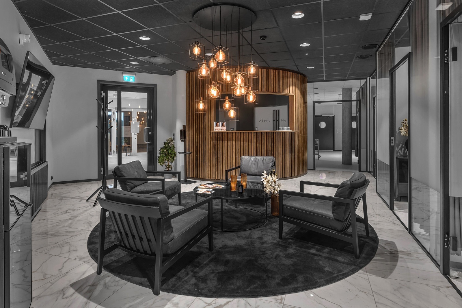 Venteareal Galleribilde