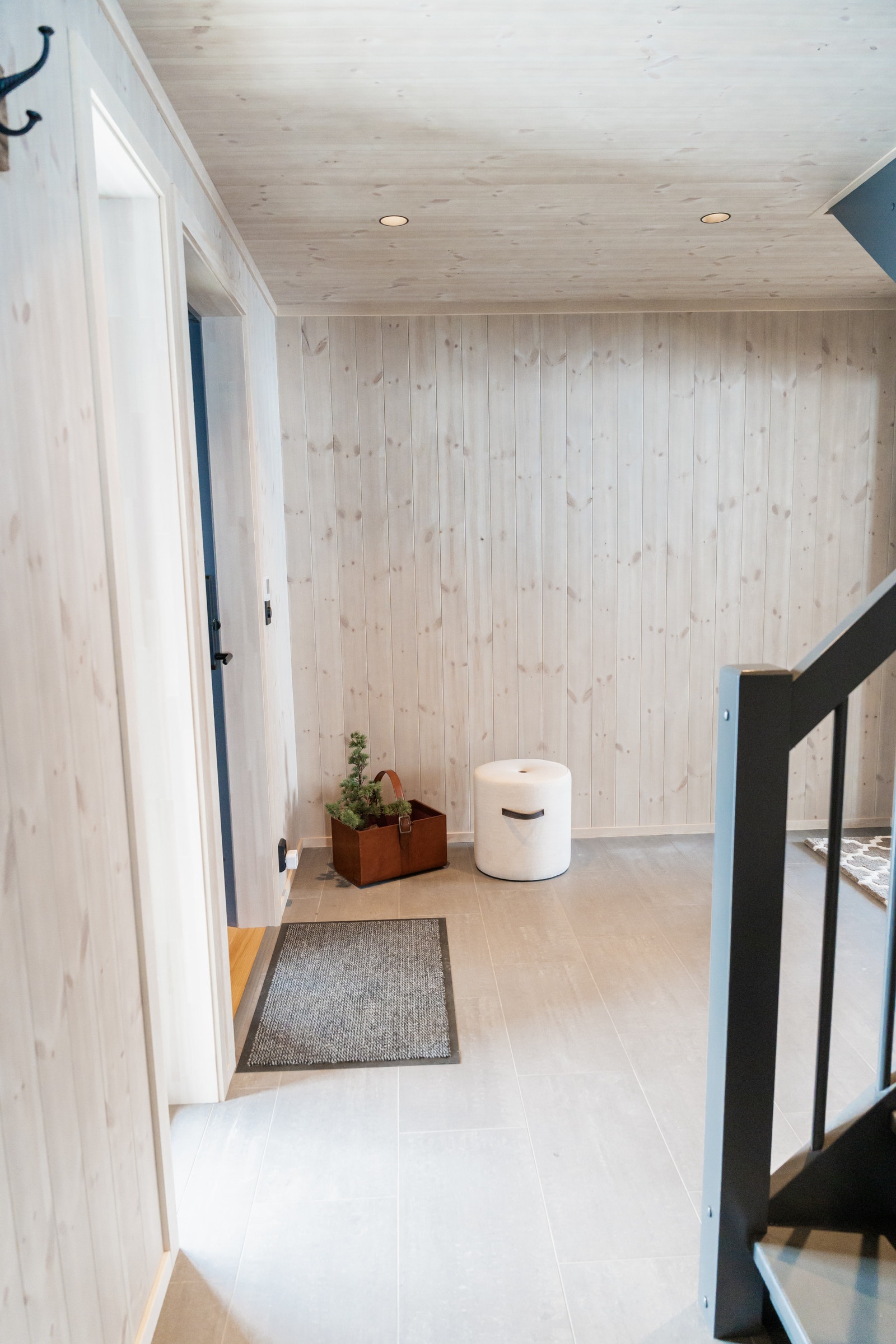 Foto fra visningshytte. Inngangsparti Galleribilde