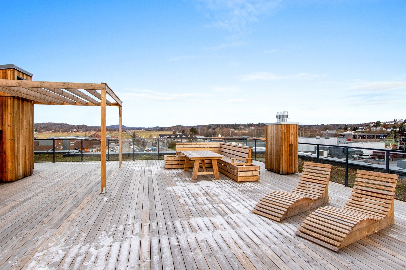 Felles takterrasse Galleribilde