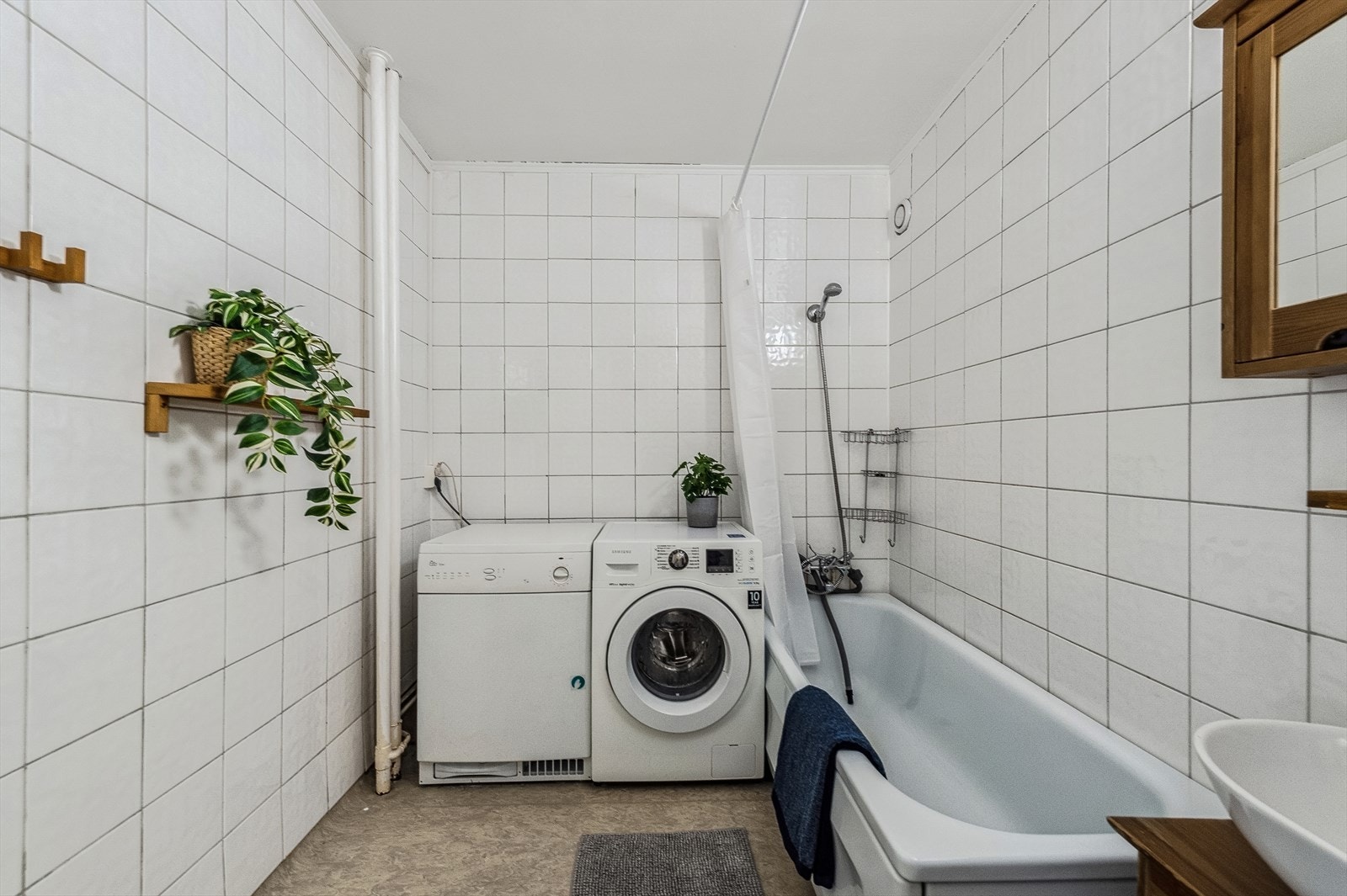 Det er opplegg for vaskemaskin Galleribilde