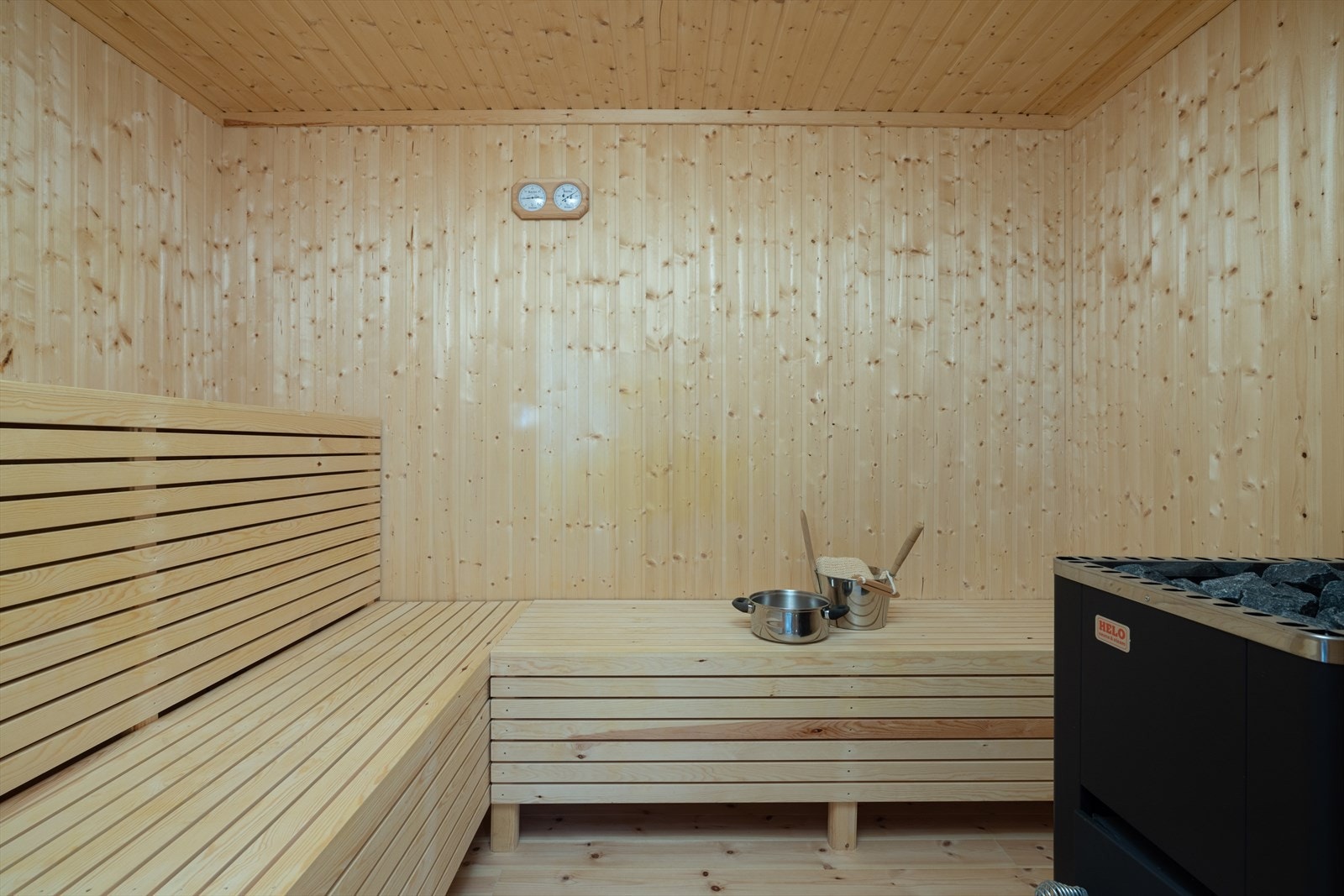 Badstue i annekset. Galleribilde