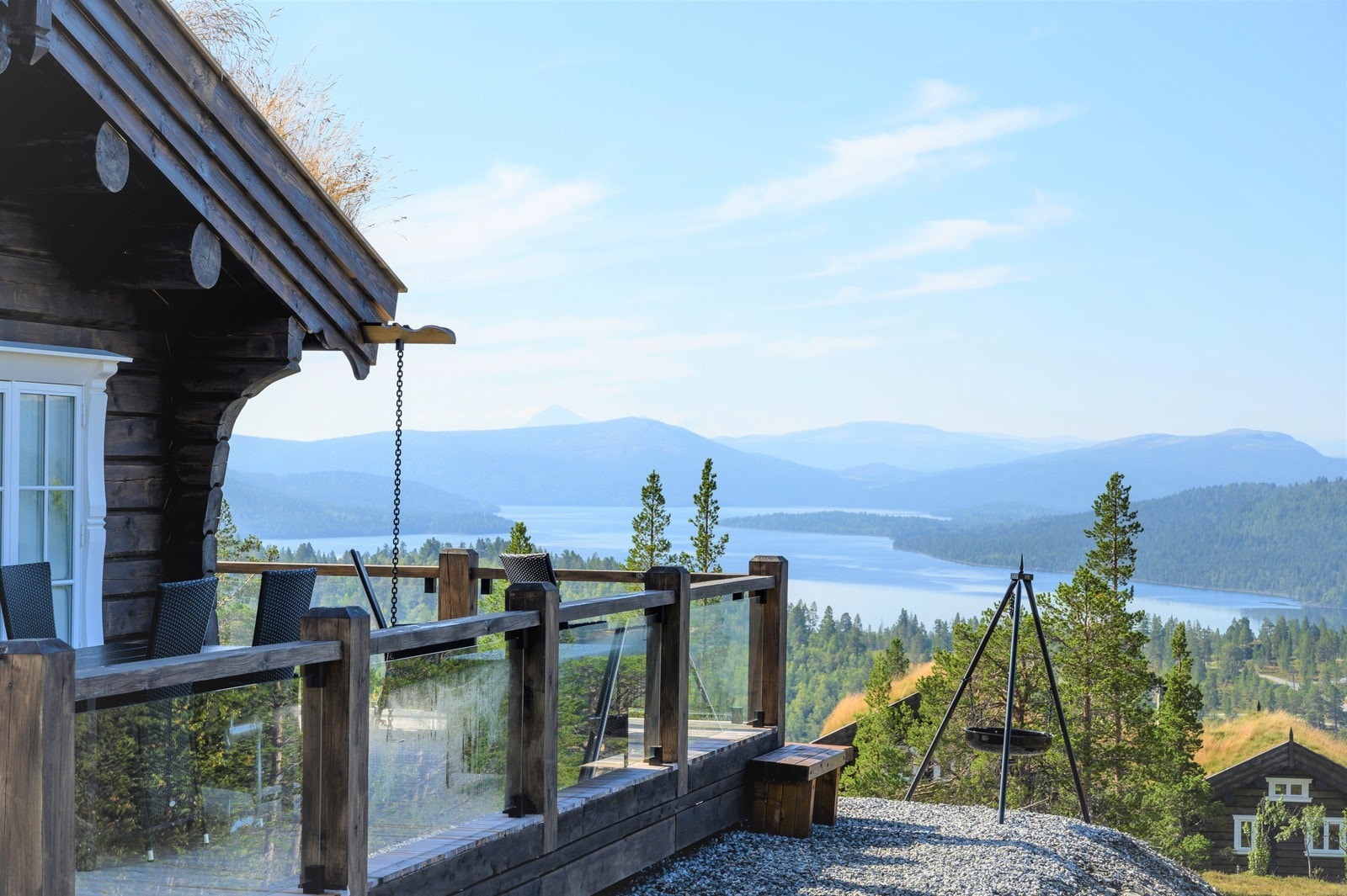 Klevan hyttefelt byr på fantastisk utsikt og naturskjønne omgivelser Galleribilde