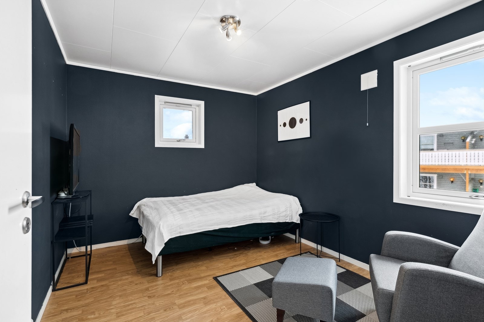 Leiligheten har to romslige soverom. Galleribilde