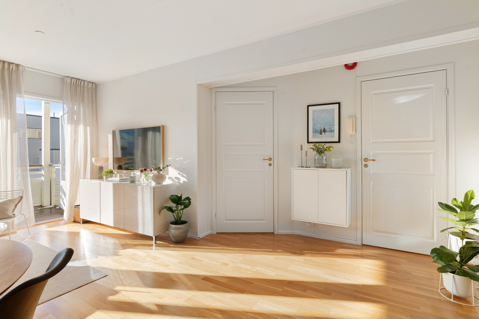 Den gode planløsningen gjør at leiligheten framstår romslig og godt utnyttet. Galleribilde