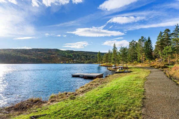 Sandvassrunden er på 4,2 km - Like fin sommer som vinter Galleribilde