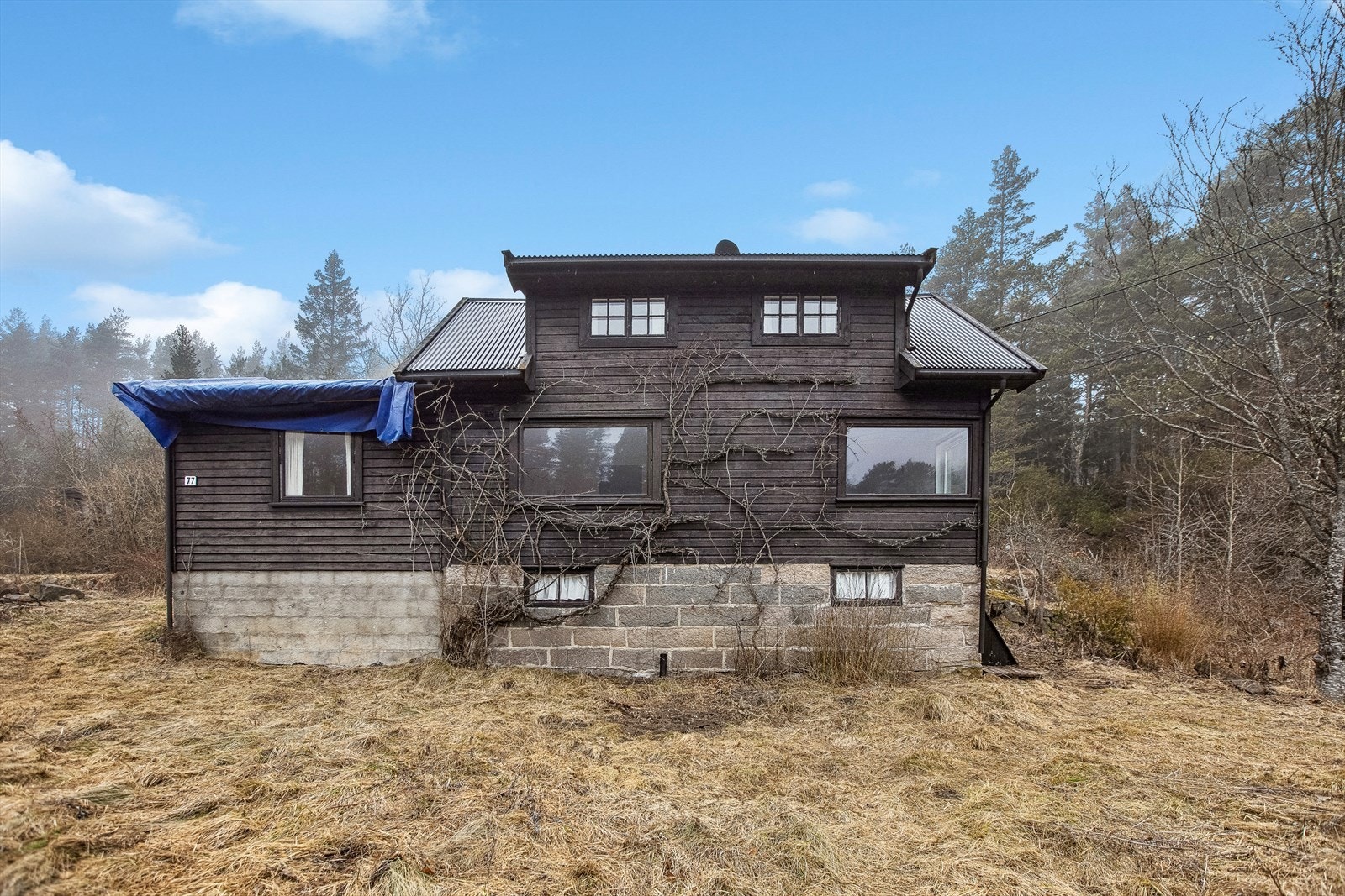 Grønnetkilen 77 ble tilbygget i 1977. Galleribilde