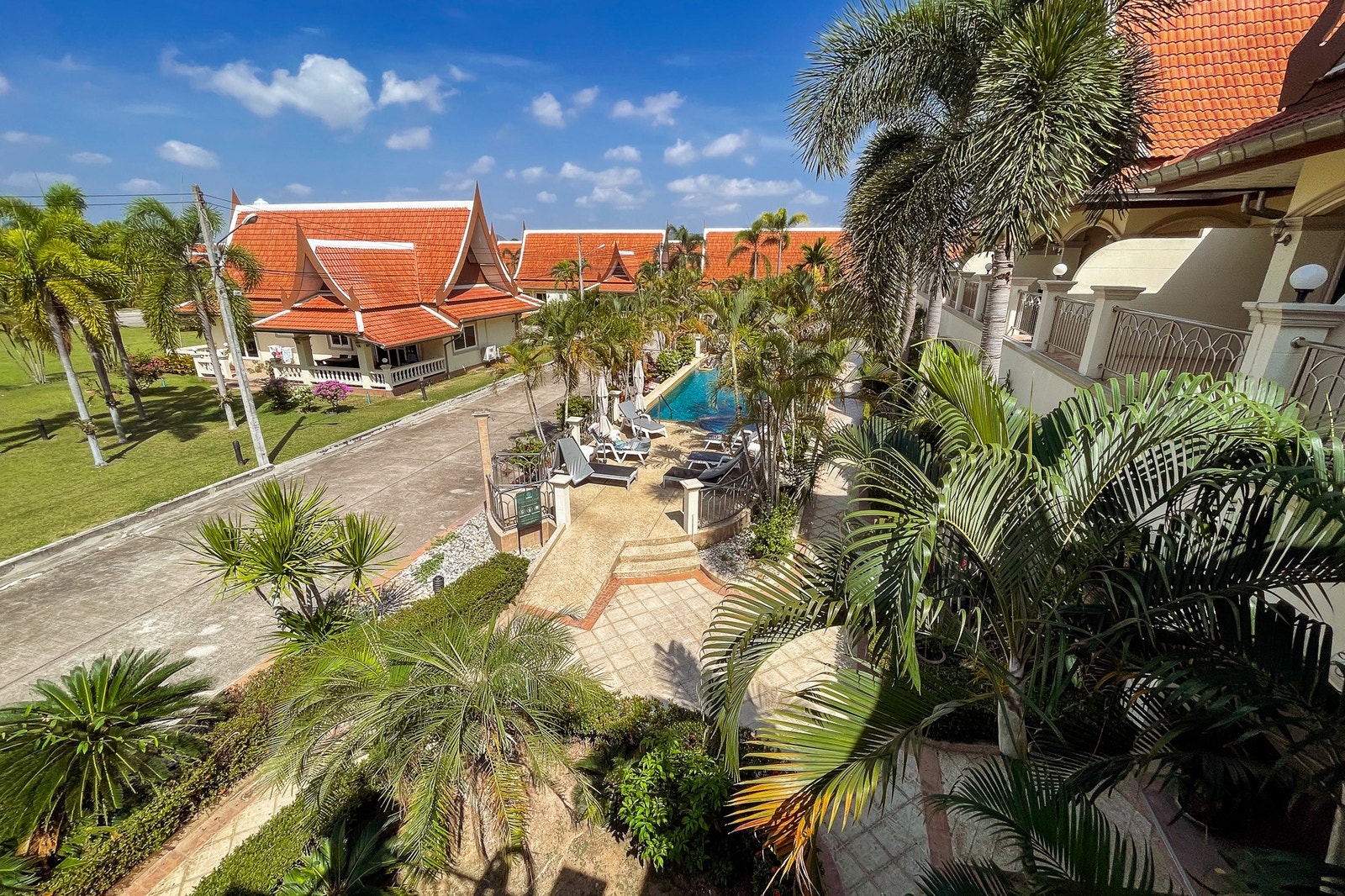 Utsikt fra terrassen Galleribilde