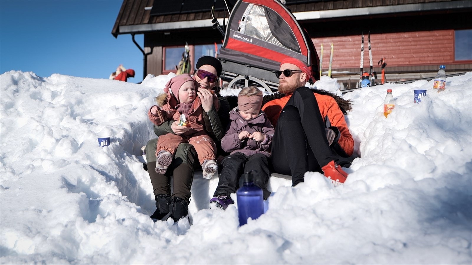 For mange er turmålet Lushaughytta... Galleribilde