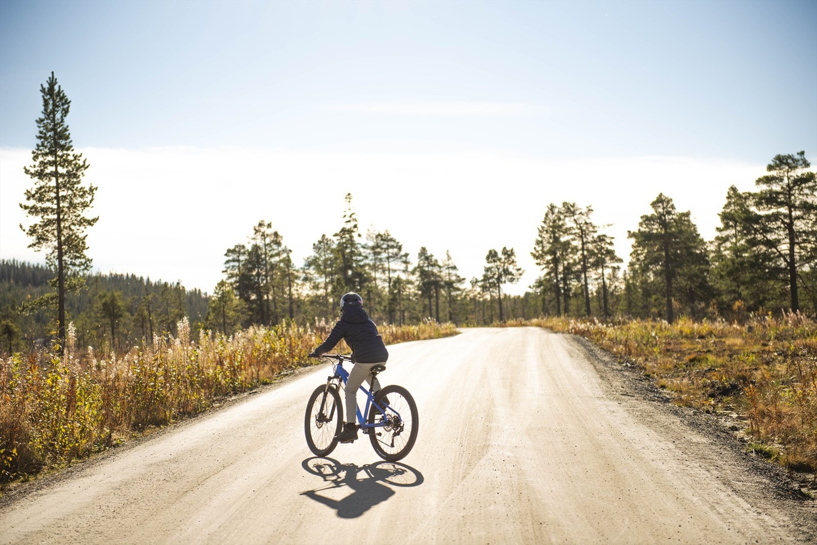 Området har flotte tur- og sykkelstier Galleribilde
