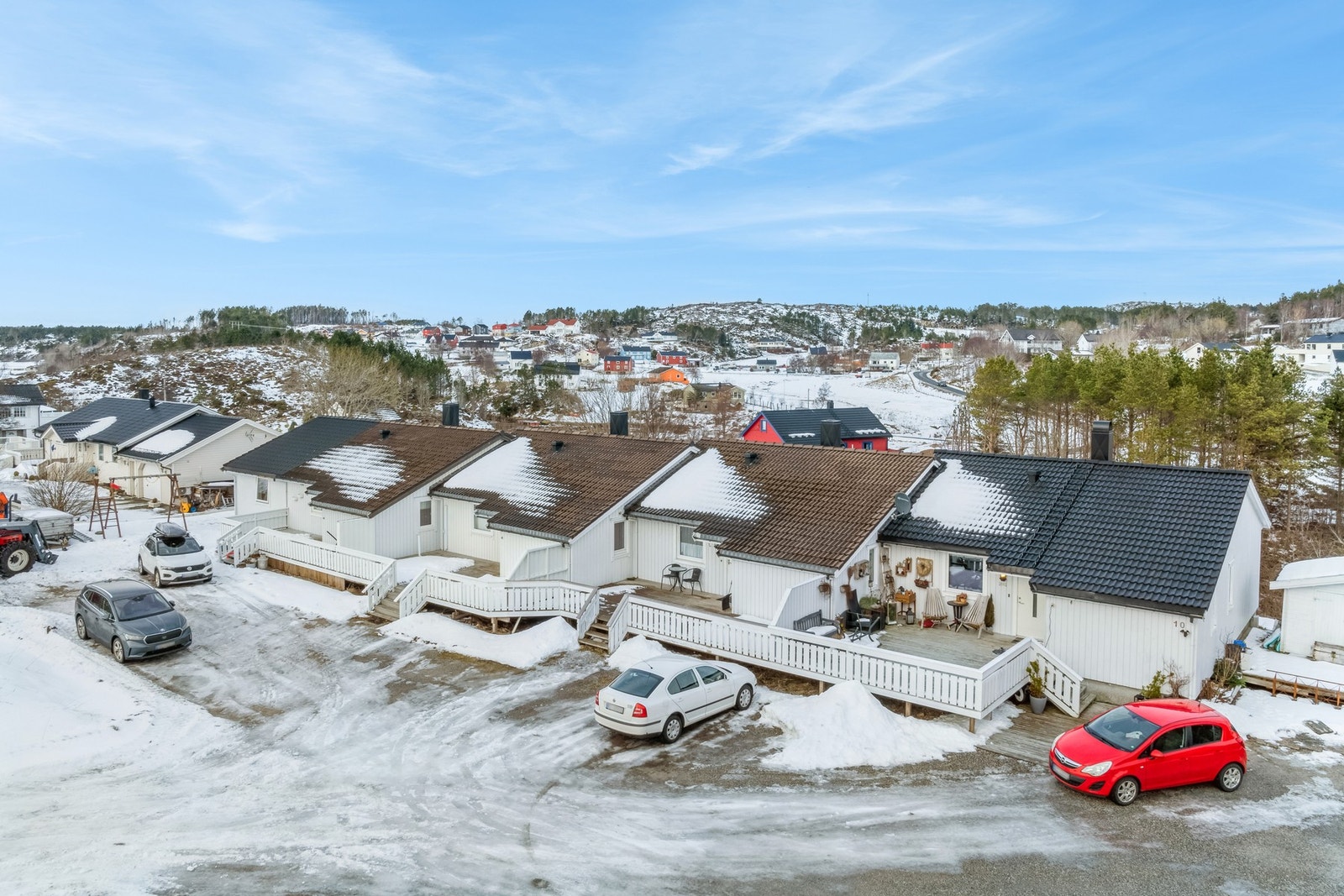 Dronebilde Galleribilde