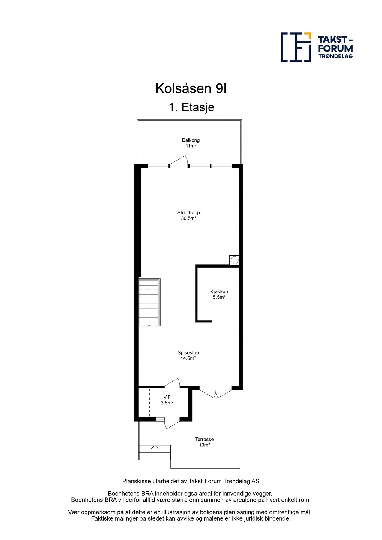 Planskisse 1.etasje Galleribilde
