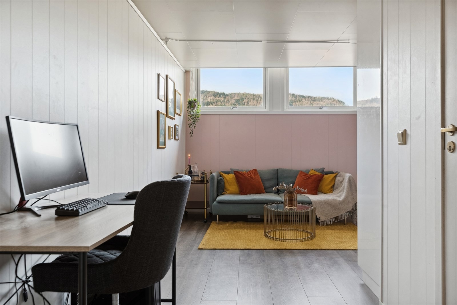 Utformingen danner gode soner. Galleribilde