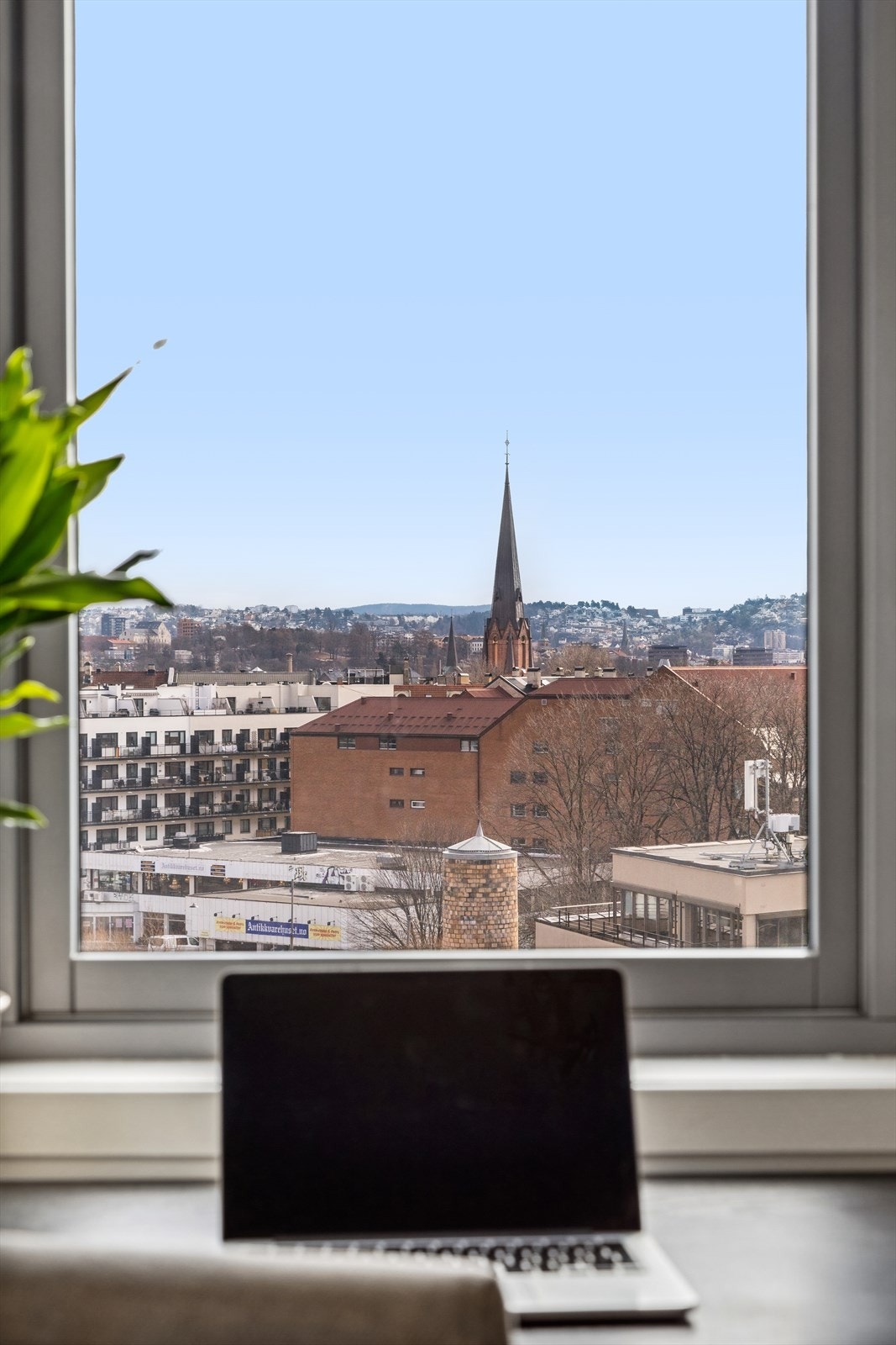 Nydelig utsikt fra soverommet Galleribilde