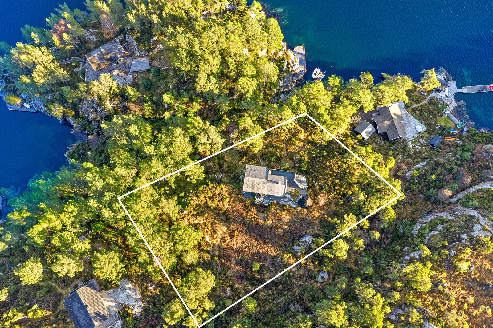 Tomten sett ovenfra! Galleribilde