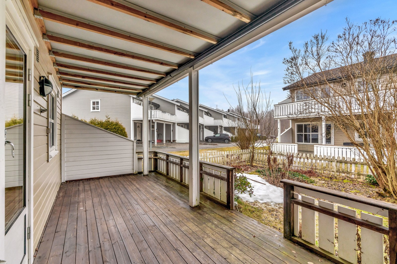 God terrasse på hele 17kvm Galleribilde