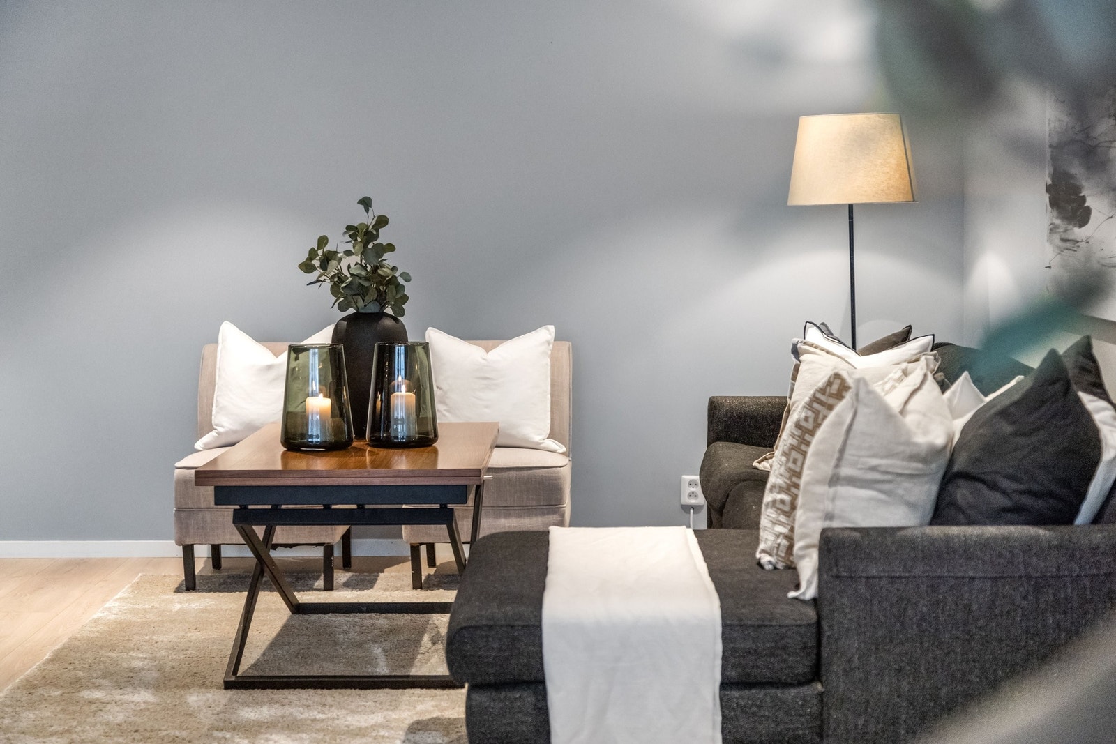 Stuen gir dere mange fine muligheter til å skape deres drømmehjem. Galleribilde