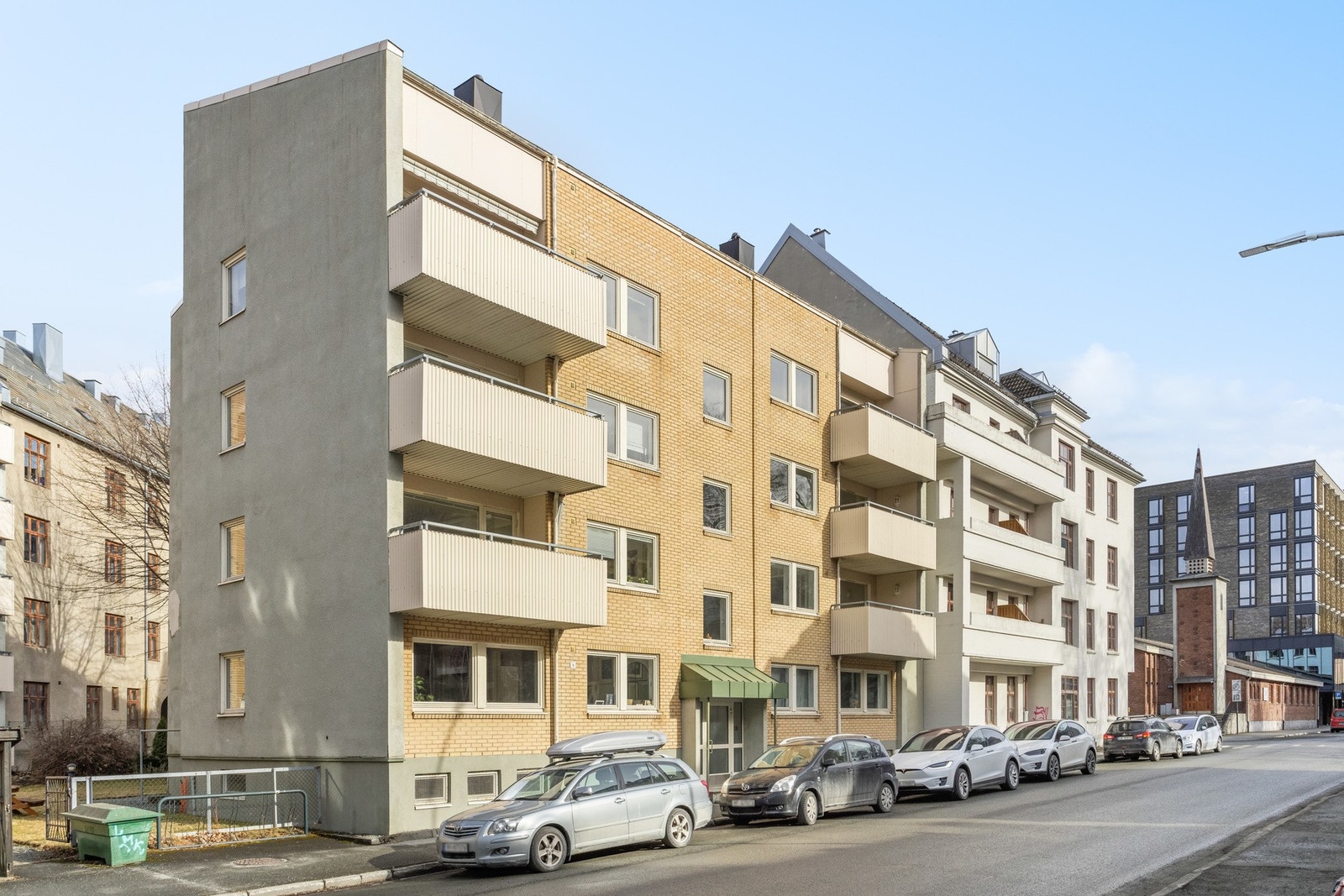 Fasadebilde. Galleribilde