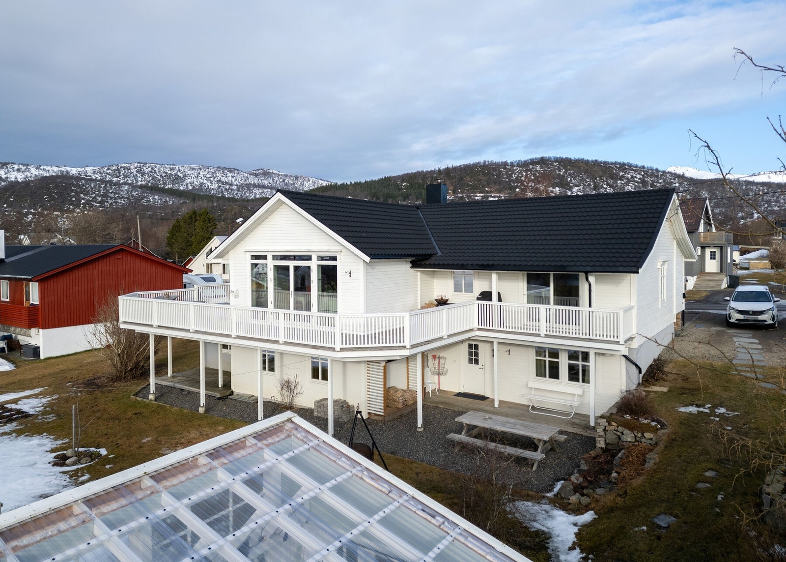 Hovedfasade mot sør Galleribilde