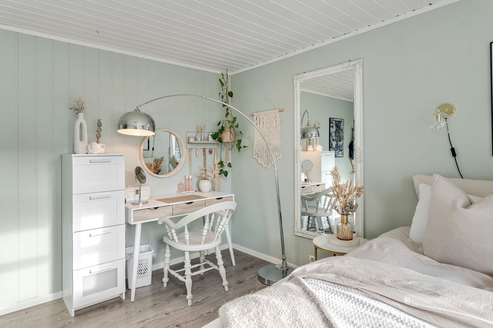 Soverom III i underetasjen. Det foreligger ingen tegninger av denne etasjen, og det er derfor uklart hva som er byggegodkjent. Galleribilde