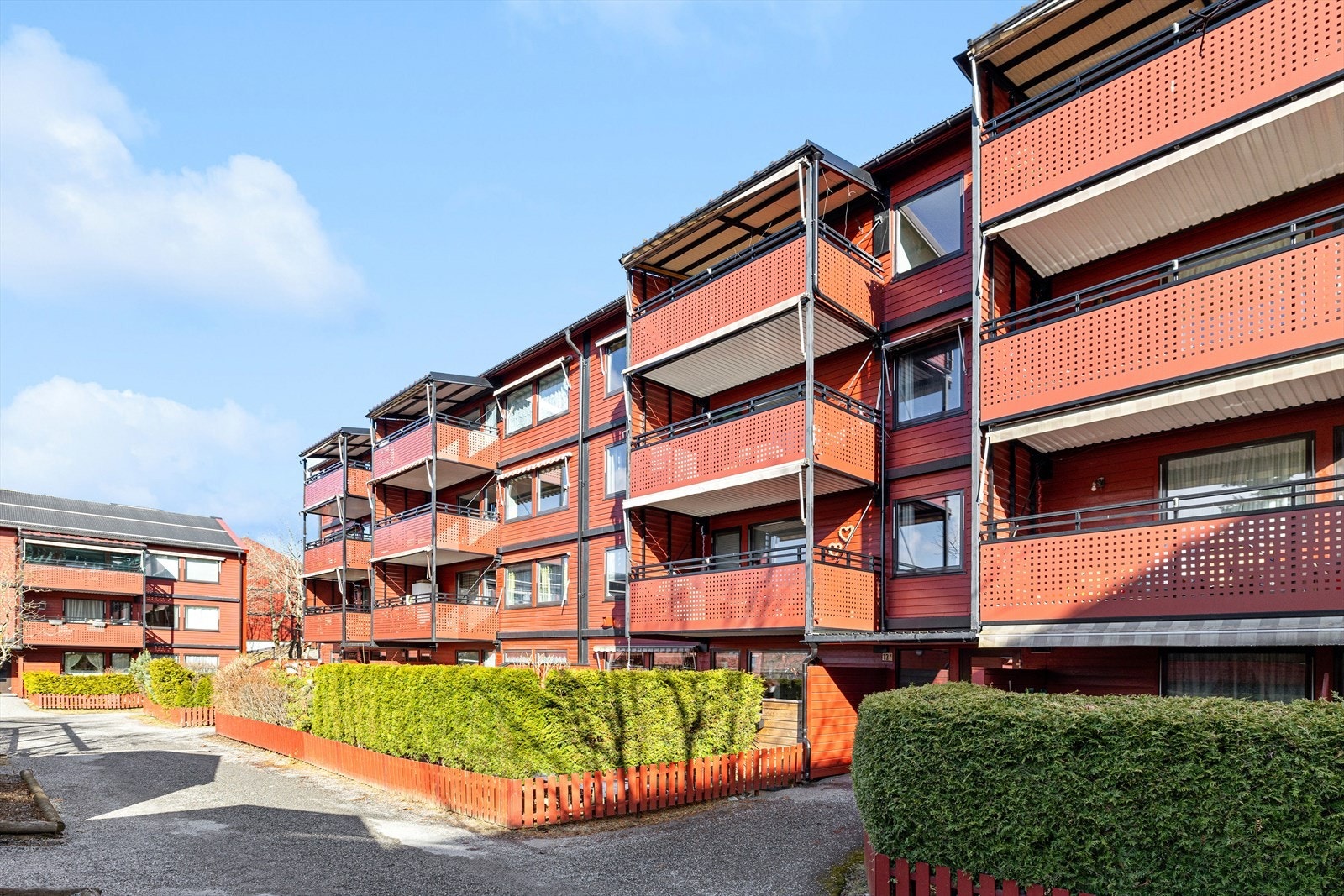 Blokkens fasade. Galleribilde