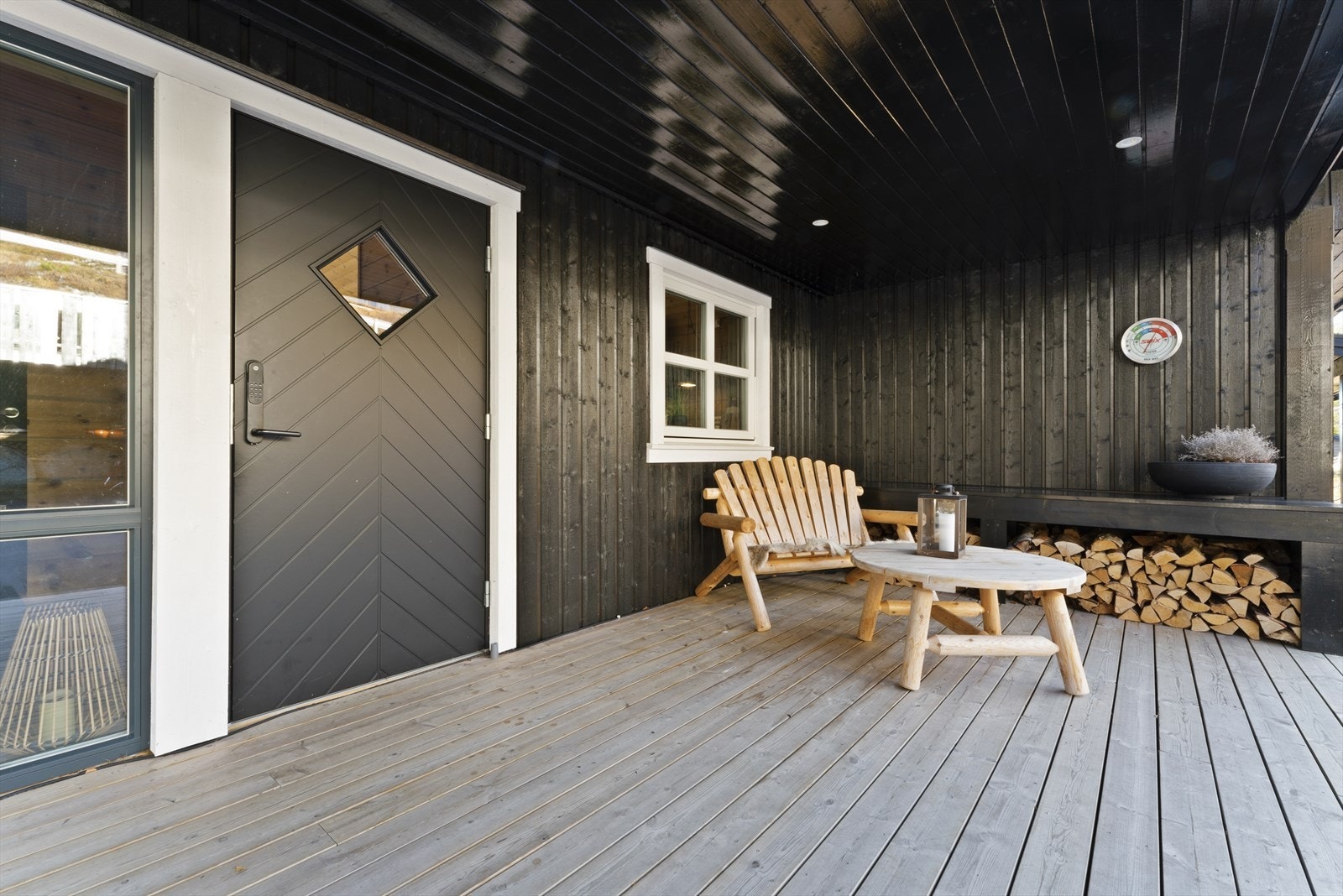 Overbygd inngangsparti Galleribilde