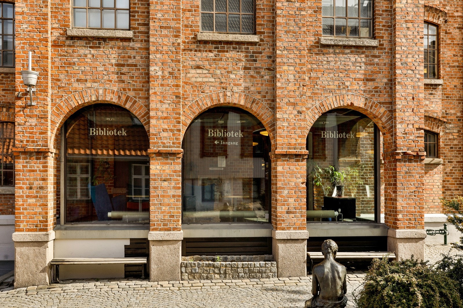 Møllebyen er prisbelønnet for blant annet sine arkitektoniske og miljømessige løsninger. Galleribilde