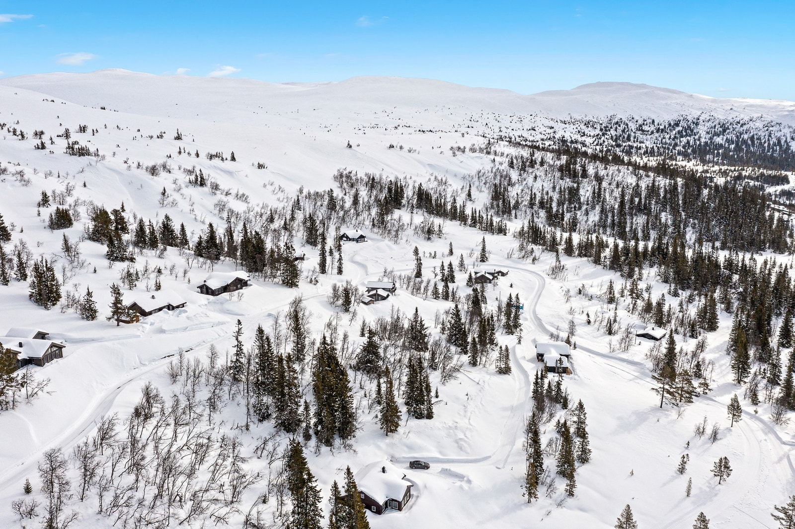 Her er det mil på mil med løyper i alle retninger. Galleribilde