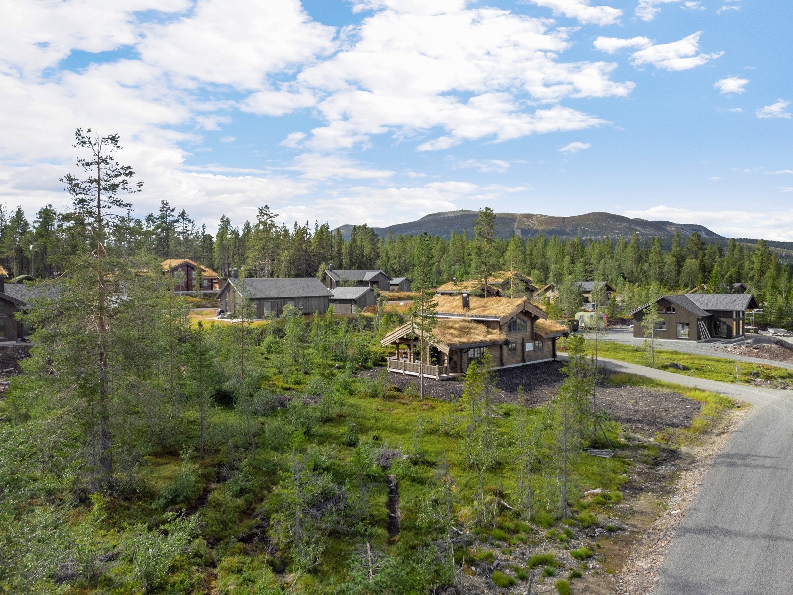 Dronefoto Galleribilde