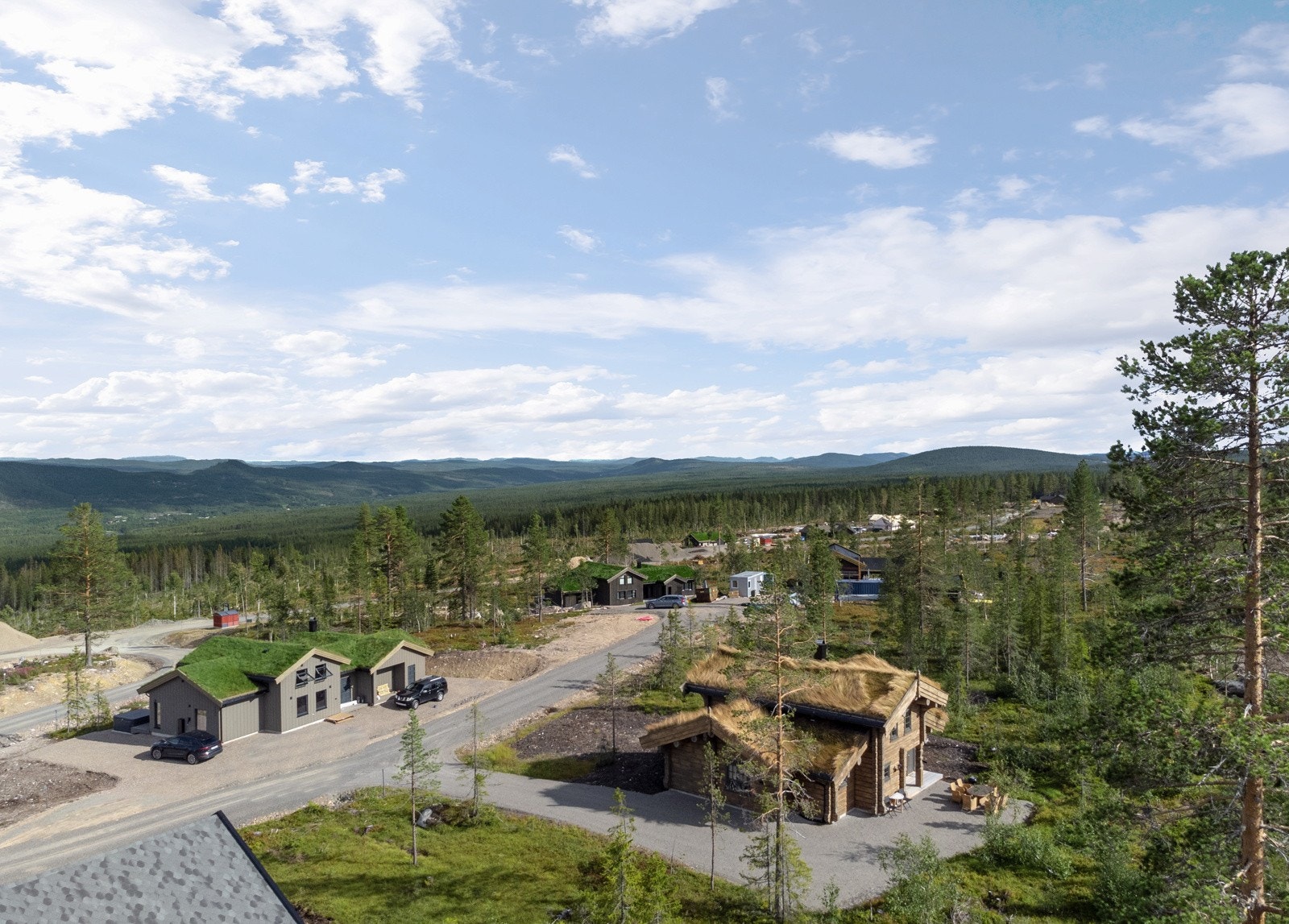 Dronefoto Galleribilde