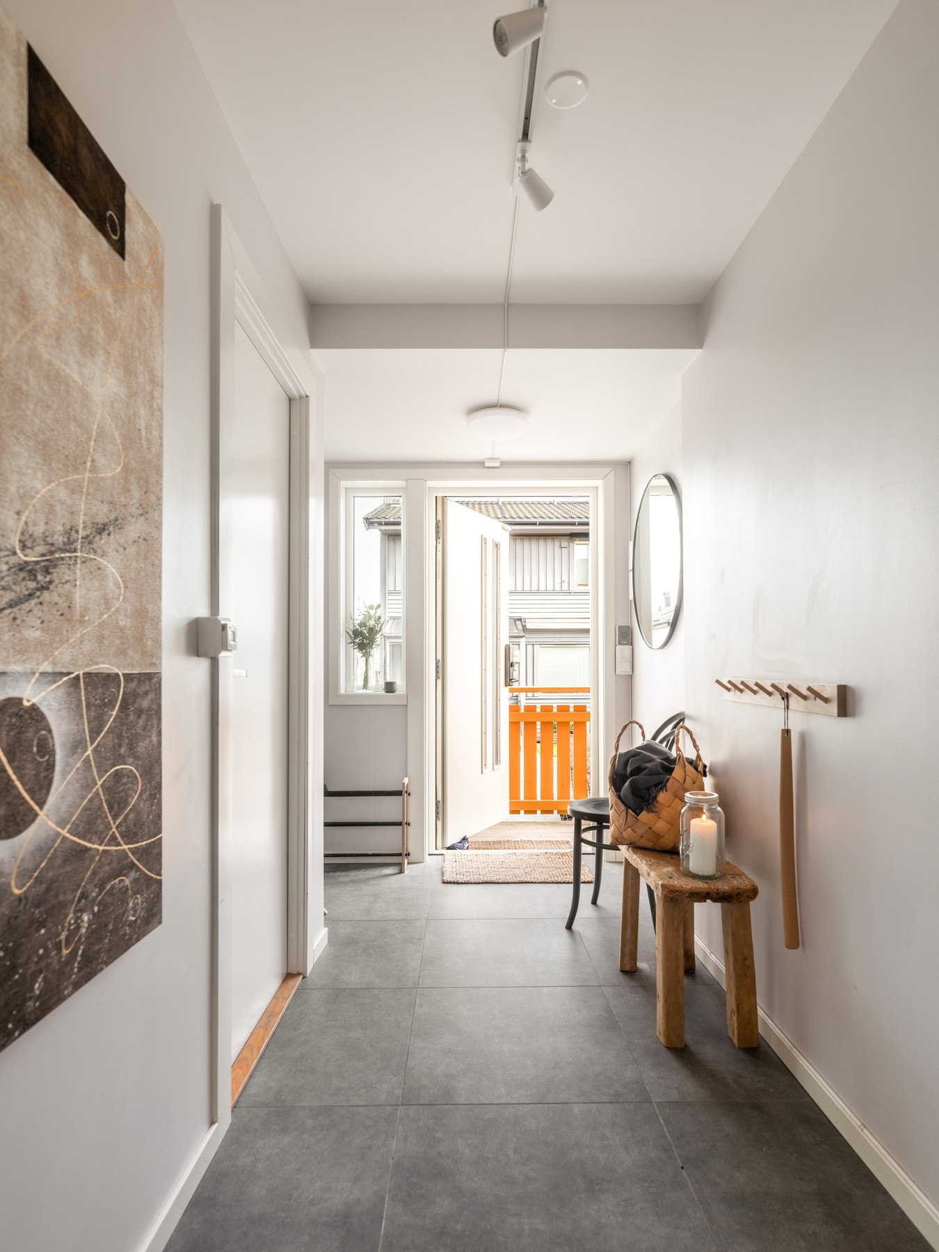 Entré ble utbygget i 2018 og gjort av TGE bygg. Galleribilde