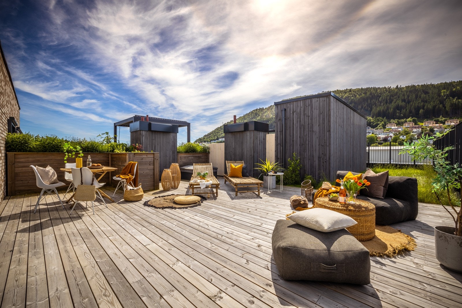 - Ny 4 roms eierleilighet i 4. etasje med privat takterrasse på hele 75 m2 - Galleribilde