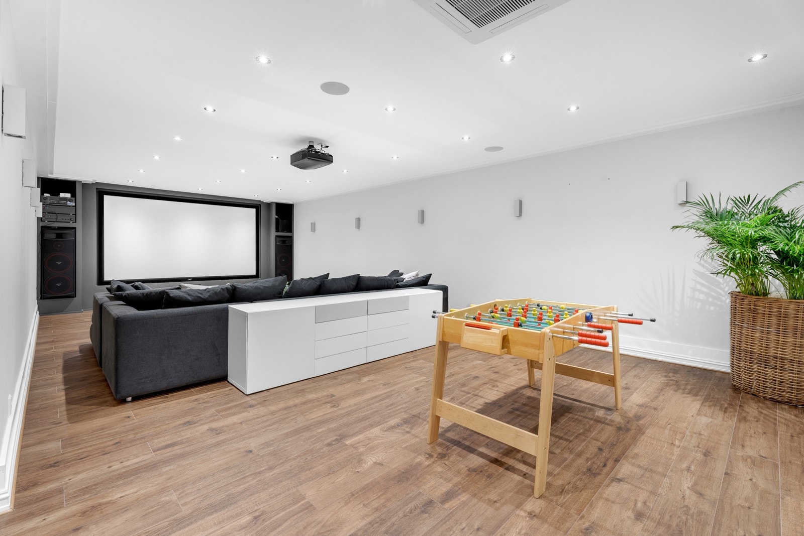 Kinorommet er av den generøse størrelse - Perfekt for større sammenkomster Galleribilde