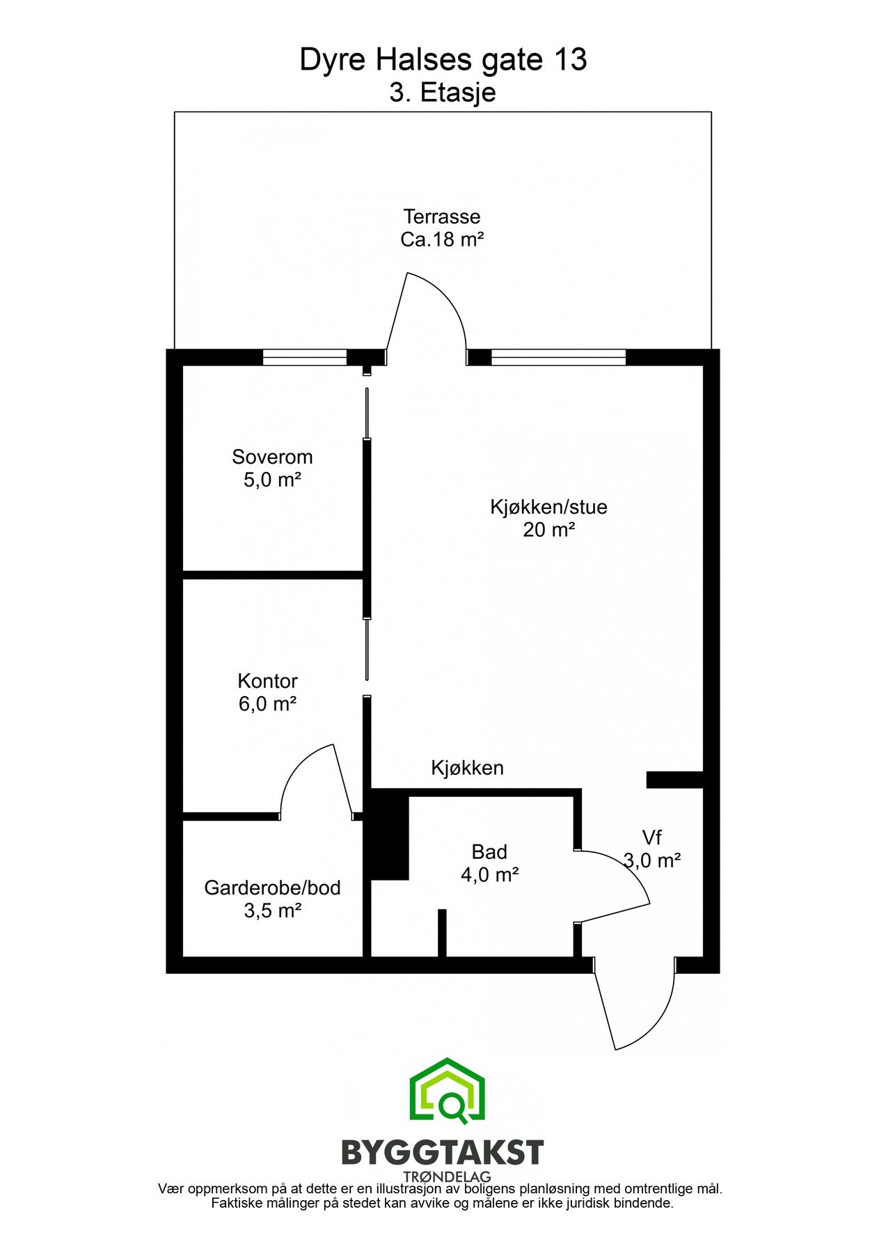 Plantegning. Galleribilde